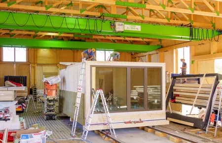 LiWooD AG — Modular housing construction made of wood